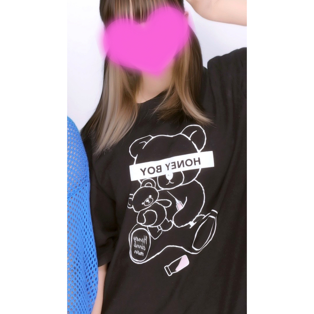 Honey Cinnamon(ハニーシナモン)のハニーシナモン 半袖tシャツ レディースのトップス(Tシャツ(半袖/袖なし))の商品写真