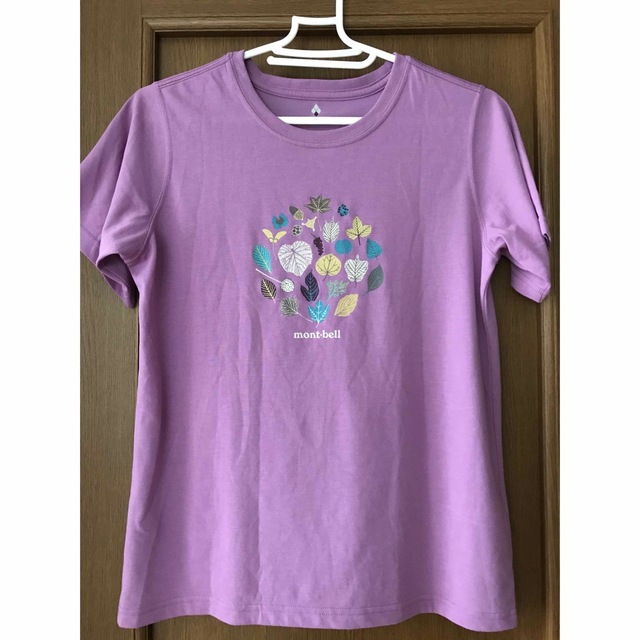 mont bell(モンベル)のモンベルＴシャツ　ラベンダー色 レディースのトップス(Tシャツ(半袖/袖なし))の商品写真