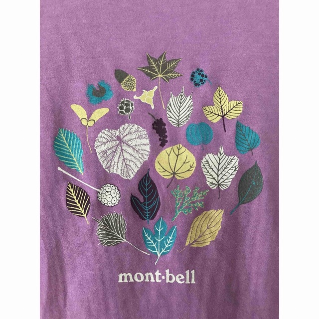 mont bell(モンベル)のモンベルＴシャツ　ラベンダー色 レディースのトップス(Tシャツ(半袖/袖なし))の商品写真