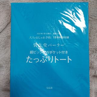 タカラジマシャ(宝島社)の資生堂パーラー　たっぷりトート(トートバッグ)