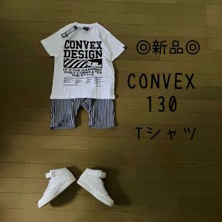 コンベックス(CONVEX)の新品 コンベックス130 Tシャツ ミュータン 白 ホワイト(Tシャツ/カットソー)