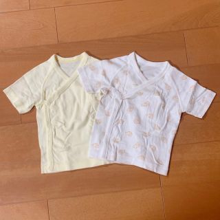 ユニクロ(UNIQLO)のUNIQLO ベビー肌着 50-60cm ハリネズミ(肌着/下着)