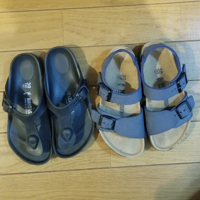 BIRKENSTOCK(ビルケンシュトック)のBIRKENSTOCK 19cm  2足set キッズ/ベビー/マタニティのキッズ靴/シューズ(15cm~)(サンダル)の商品写真