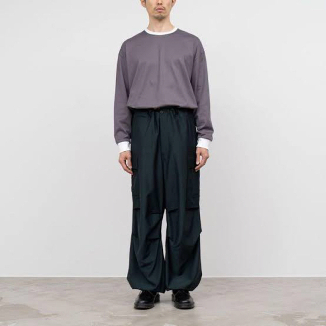 Wool Cupro Over Cargo Pants/1/ウール/22aw | gulatilaw.com