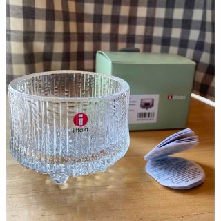 イッタラ(iittala)のiittala イッタラ ウルティマツーレ キャンドルホルダー 65mm クリア(アロマ/キャンドル)