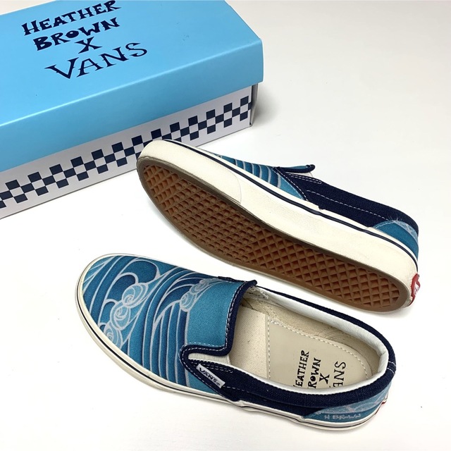 HEATHER BROWN ヘザーブラウン VANS スリッポン 限定 入手困難靴/シューズ