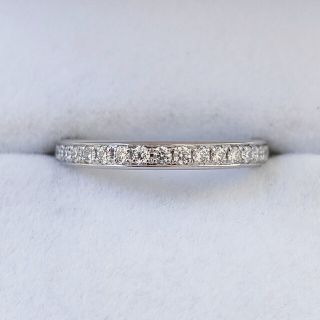 アイプリモ ダイヤモンド エタニティ リング Pt950 0.13ct 2.8g(リング(指輪))