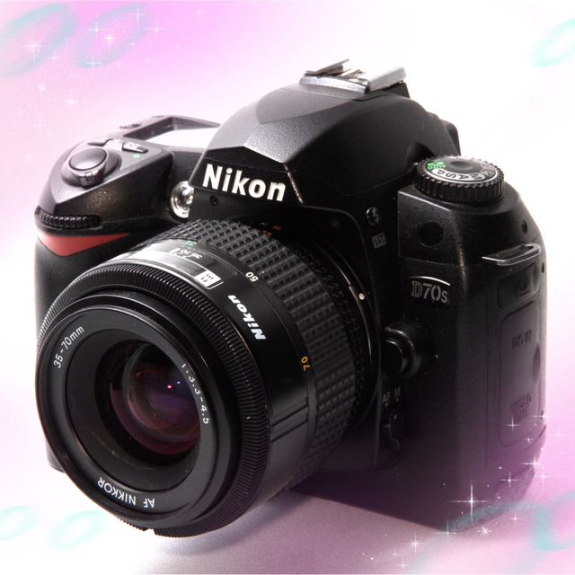 Nikon(ニコン)の⭐️Nikon D70s⭐️保証付き⭐️CFカード付きでコスパ◎⭐️初心者🔰 スマホ/家電/カメラのカメラ(デジタル一眼)の商品写真