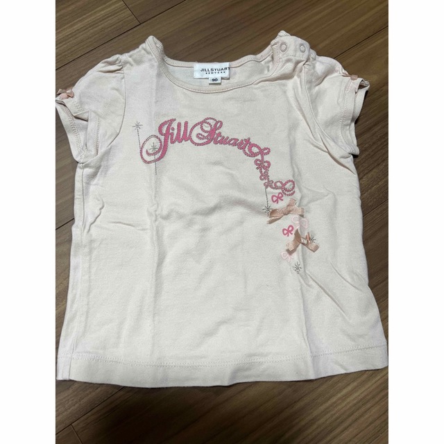 JILLSTUART NEWYORK(ジルスチュアートニューヨーク)のJILL STUART NEWYORK 半袖Tシャツ　90 キッズ/ベビー/マタニティのキッズ服女の子用(90cm~)(Tシャツ/カットソー)の商品写真