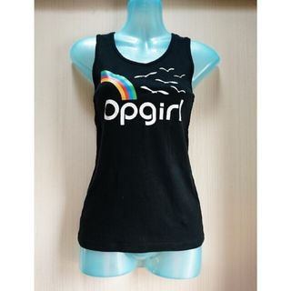 オーシャンパシフィック(OCEAN PACIFIC)のOpgirlロゴタンクトップ レーサーバック 虹×カモメ オーシャンパシフィック(タンクトップ)