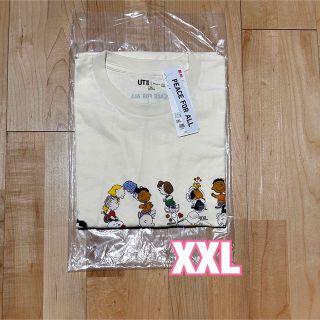 ユニクロ(UNIQLO)のユニクロ PEACE FOR ALL グラフィックTシャツ XXL(Tシャツ/カットソー(半袖/袖なし))