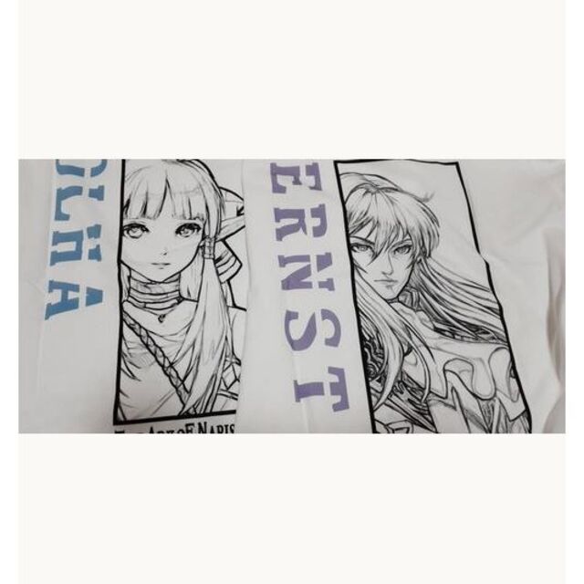 2枚セット イース6オンラインテーマTシャツ （オルハ・ エルンスト）