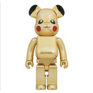 ベアブリック(BE@RBRICK)の【未開封】BE@RBRICK PIKACHU GOLD CHROME(その他)