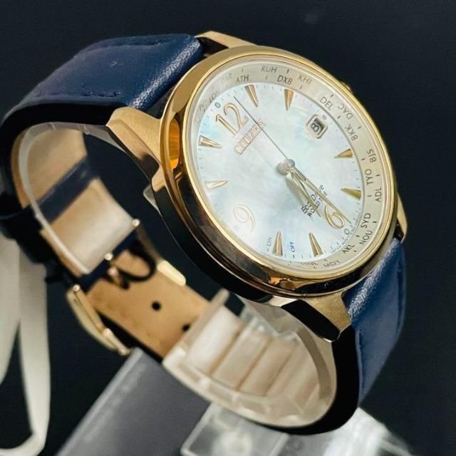 CITIZEN - 【新品】定価5.2万円/CITIZEN/マザーオブパール/レディース