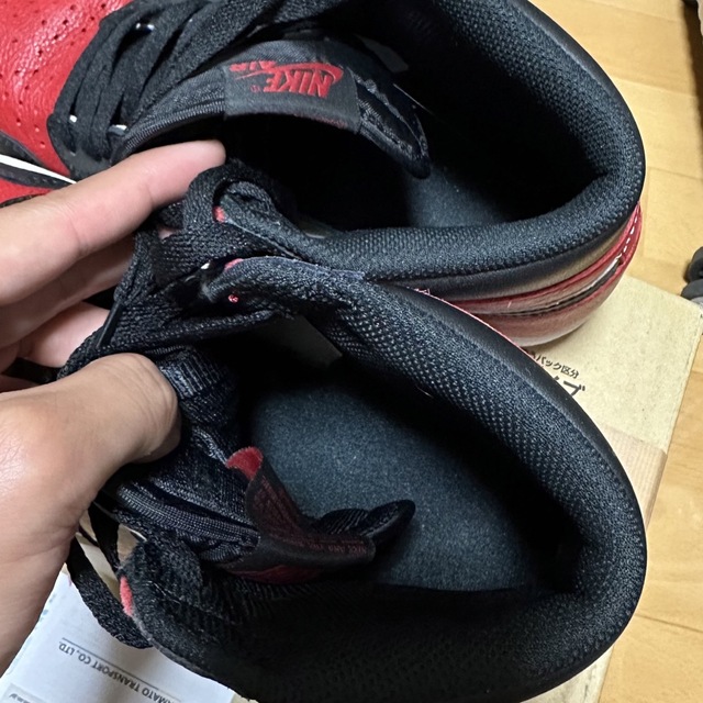 Jordan Brand（NIKE）(ジョーダン)のNike Air Jordan 1 Retro High OG Bred Toe メンズの靴/シューズ(スニーカー)の商品写真