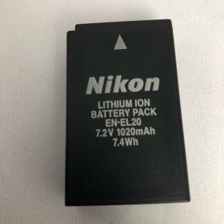 ニコン(Nikon)のEN-EL20 NIkon ニコン 純正品 中古美品(バッテリー/充電器)