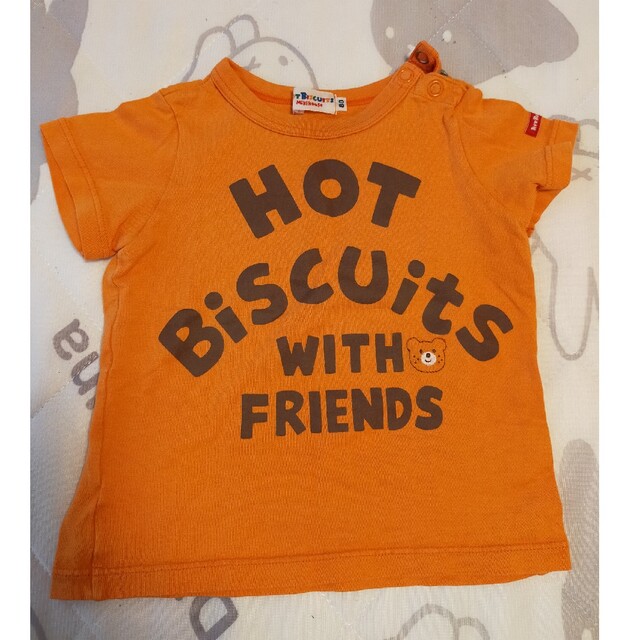HOT BISCUITS(ホットビスケッツ)のホットビスケッツ 半袖Tシャツ 80 キッズ/ベビー/マタニティのベビー服(~85cm)(Ｔシャツ)の商品写真