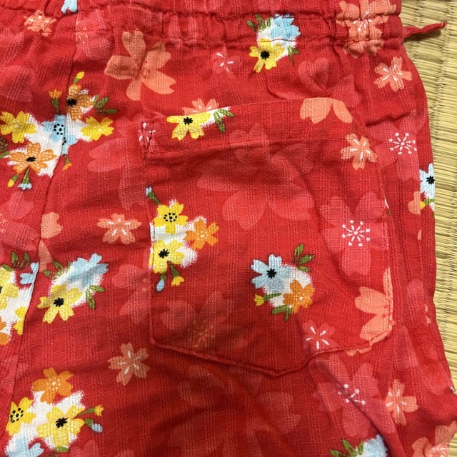 甚平　100ー110 キッズ/ベビー/マタニティのキッズ服女の子用(90cm~)(甚平/浴衣)の商品写真