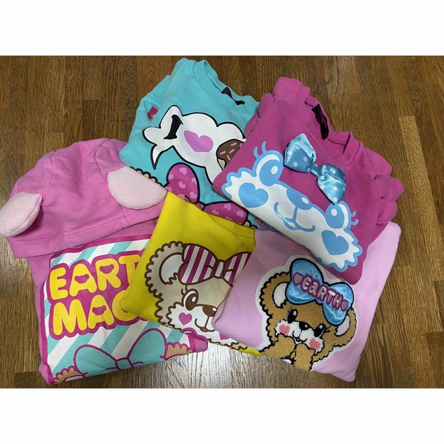 EARTHMAGIC - Earth Magic 140㌢ トレーナー、パーカー5点セットの通販