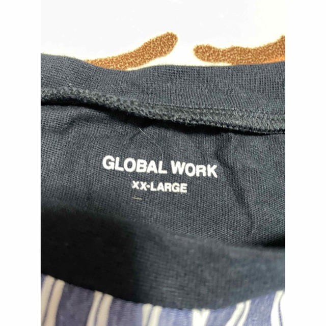 GLOBAL WORK(グローバルワーク)のGLOBAL WORK 7分袖 Tシャツ キッズ/ベビー/マタニティのキッズ服男の子用(90cm~)(Tシャツ/カットソー)の商品写真