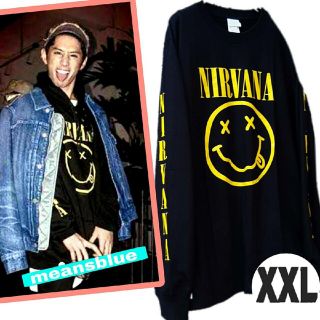 ワンオクロック(ONE OK ROCK)のXXL/長袖T nirvana スマイル(Tシャツ/カットソー(七分/長袖))