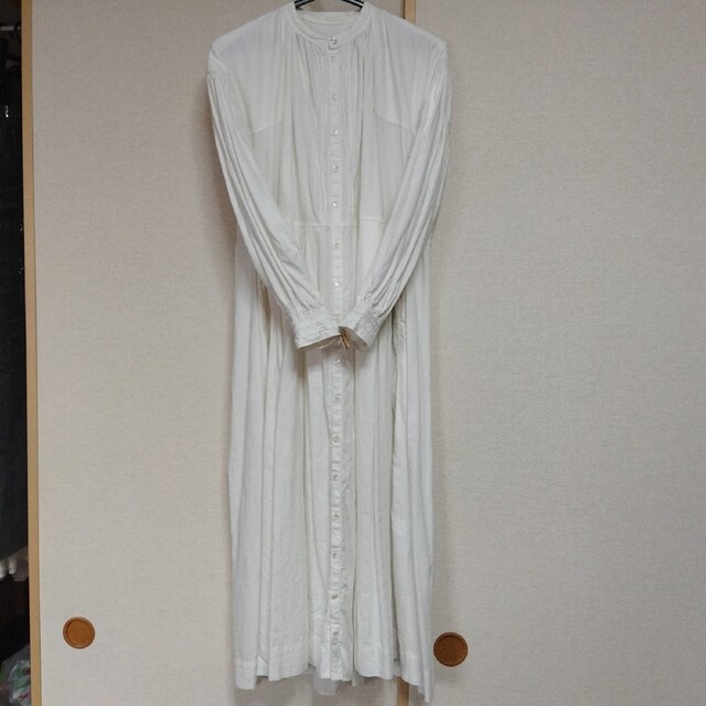 ☆nest Robe ネストローブヘンプコットンエンブロイダリーワンピース☆