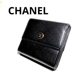 特別価格】美品❤︎CHANELシャネル ココボタンWホック三つ折財布 ...