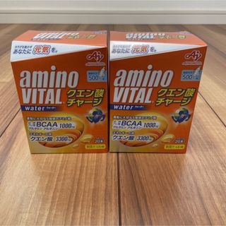 アミノバイタル クエン酸チャージウォーター 40本（20本入り2箱分）(アミノ酸)