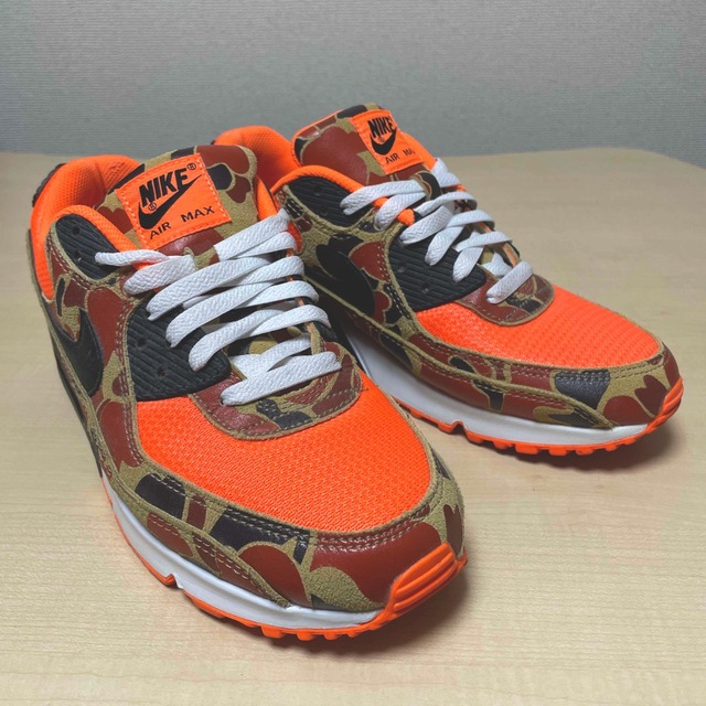 NIKE(ナイキ)のラスト値引❗️NIKE AIR MAX90SP ORANGE DUCK CAMO メンズの靴/シューズ(スニーカー)の商品写真