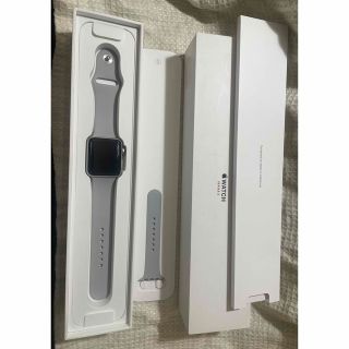 アップルウォッチ(Apple Watch)のAppleWatchSeries3 GPS+Cellular MQKM2J/A (腕時計(デジタル))