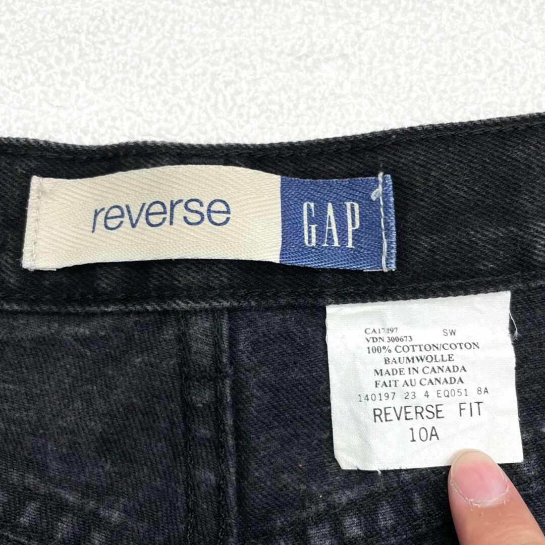 GAP - US古着 カナダ製 オールドギャップ OLD GAP BLUE JEANS ブラック