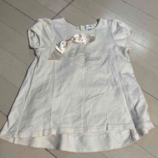 ジルスチュアートニューヨーク(JILLSTUART NEWYORK)のジルスチュアート　Tシャツ　フリル　120 薄ピンク色(Tシャツ/カットソー)