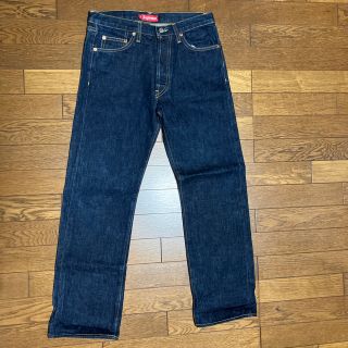 シュプリーム(Supreme)のsupreme 赤タグ　size32 ストレートデニム(デニム/ジーンズ)