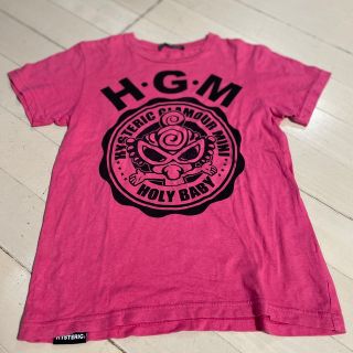 ヒステリックミニ(HYSTERIC MINI)のヒスミニ　Tシャツ　120 ピンク色(Tシャツ/カットソー)