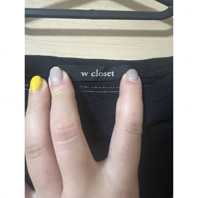 w closet(ダブルクローゼット)のw closet トップス　Tシャツ　カットソー　七分袖　 レディースのトップス(Tシャツ(長袖/七分))の商品写真