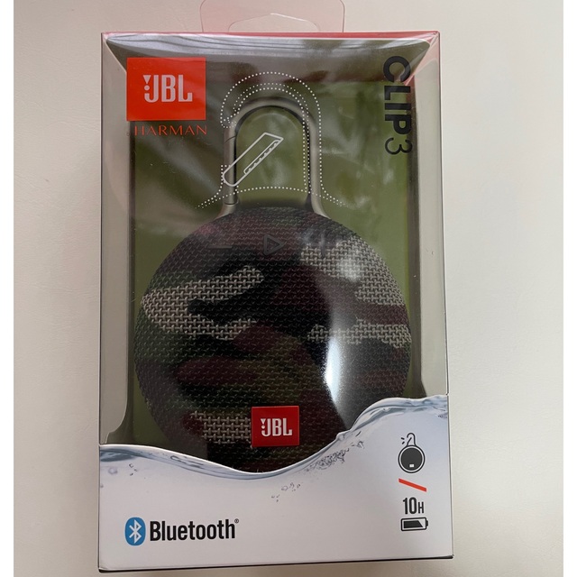 JBL CLIP3 Bluetoothスピーカー IPX7防水