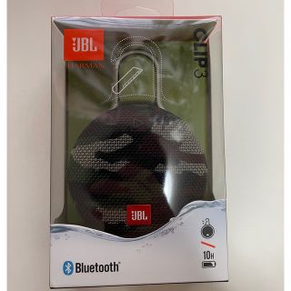 ジェイビーエス(JBS)のJBL CLIP3 Bluetoothスピーカー IPX7防水(スピーカー)