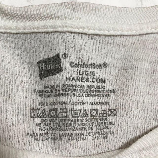 HQE Hanes 90s 00s  白 スヌープドッグ　ラッパー  Tシャツ メンズのトップス(Tシャツ/カットソー(半袖/袖なし))の商品写真