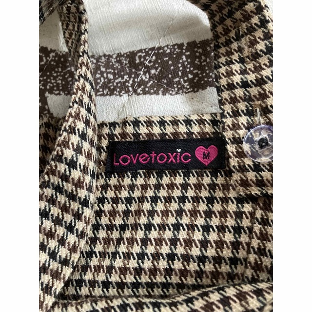 lovetoxic(ラブトキシック)のIove様専用             LOVETOXIC 冬用サロペット キッズ/ベビー/マタニティのキッズ服女の子用(90cm~)(パンツ/スパッツ)の商品写真