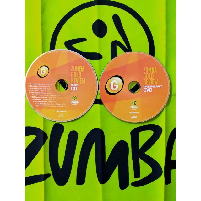 Zumba - 超希少! ZUMBA GOLD REVIEW ズンバ ゴールド CD DVDの Zumba - 超希少! ZUMBA GOLD REVIEW ズンバ ゴールド CD DVDの