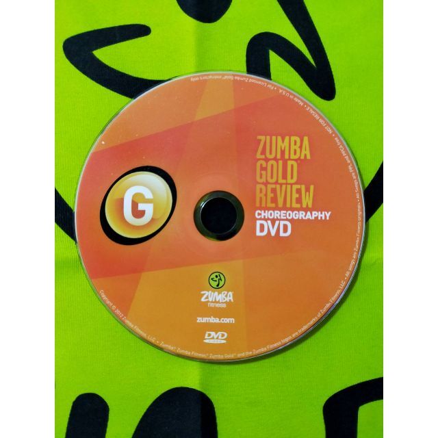 Zumba(ズンバ)の超希少！ ZUMBA GOLD REVIEW ズンバ ゴールド CD DVD エンタメ/ホビーのDVD/ブルーレイ(スポーツ/フィットネス)の商品写真