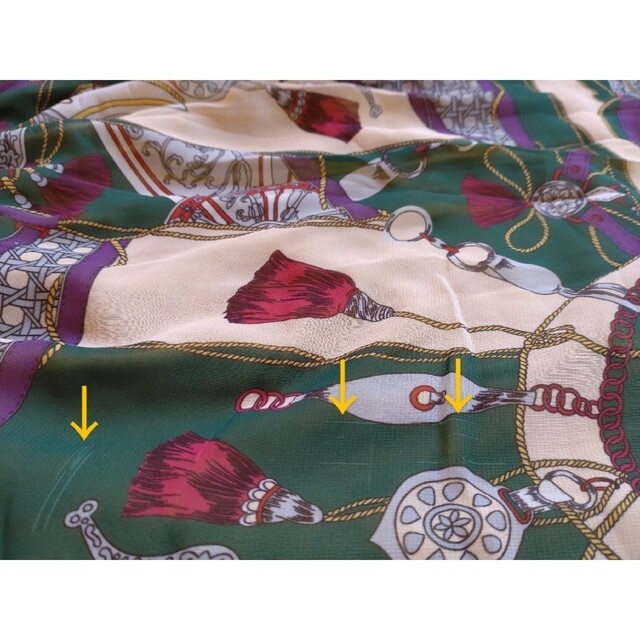 antiqua(アンティカ)の■中古■ロングスカート　レトロ柄　グリーン　antiqua レディースのスカート(ロングスカート)の商品写真
