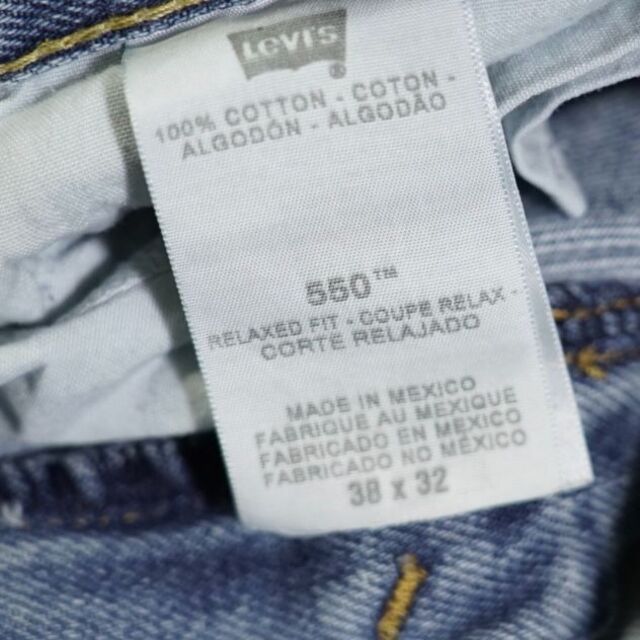 Levi's(リーバイス)のリーバイス　550 デニムパンツ　W38 L32 ワイドテーパード　メキシコ製 メンズのパンツ(デニム/ジーンズ)の商品写真