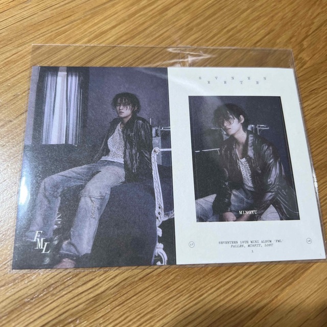 SEVENTEEN FML ステッカー ミンギュ エンタメ/ホビーのCD(K-POP/アジア)の商品写真