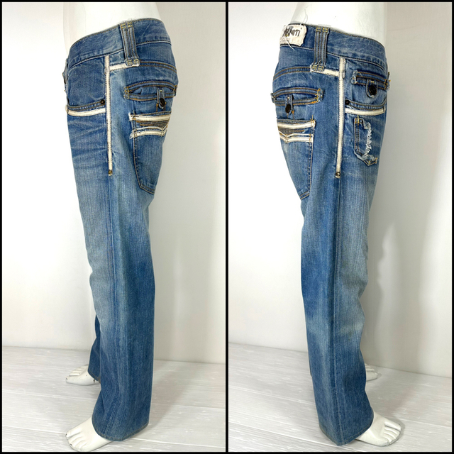 TAVERNITI SO JEANS - タバニティー ソー ジーンズ ストレート TAVERNITI SO JEANS - タバニティー ソー ジーンズ ストレート
