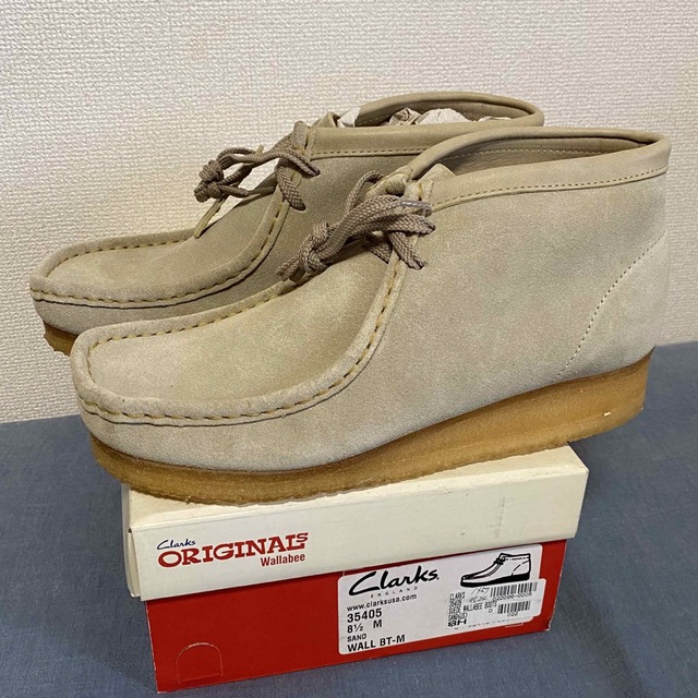 Clarks(クラークス)の【新品未使用】クラークスワラビー メンズの靴/シューズ(ブーツ)の商品写真