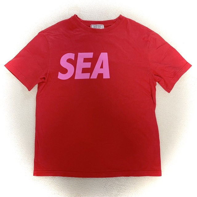 GUESS×WIND AND SEA OVERSIZE SS TEE ホワイトＬ - Tシャツ/カットソー ...