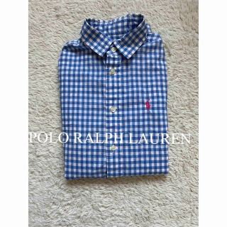 ポロラルフローレン(POLO RALPH LAUREN)の美品　ポロ　ラルフローレン　シャツ　ブラウス　トップス　ギンガムチェック　人気(シャツ/ブラウス(長袖/七分))