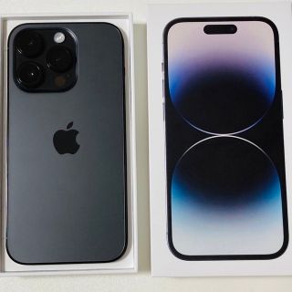 アップル(Apple)のiPhone14Pro スペースブラック　SIMフリー(スマートフォン本体)