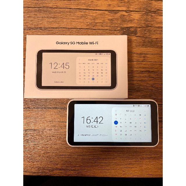 SAMSUNG - Galaxy 5G Mobile Wi-Fi SCR01(白)